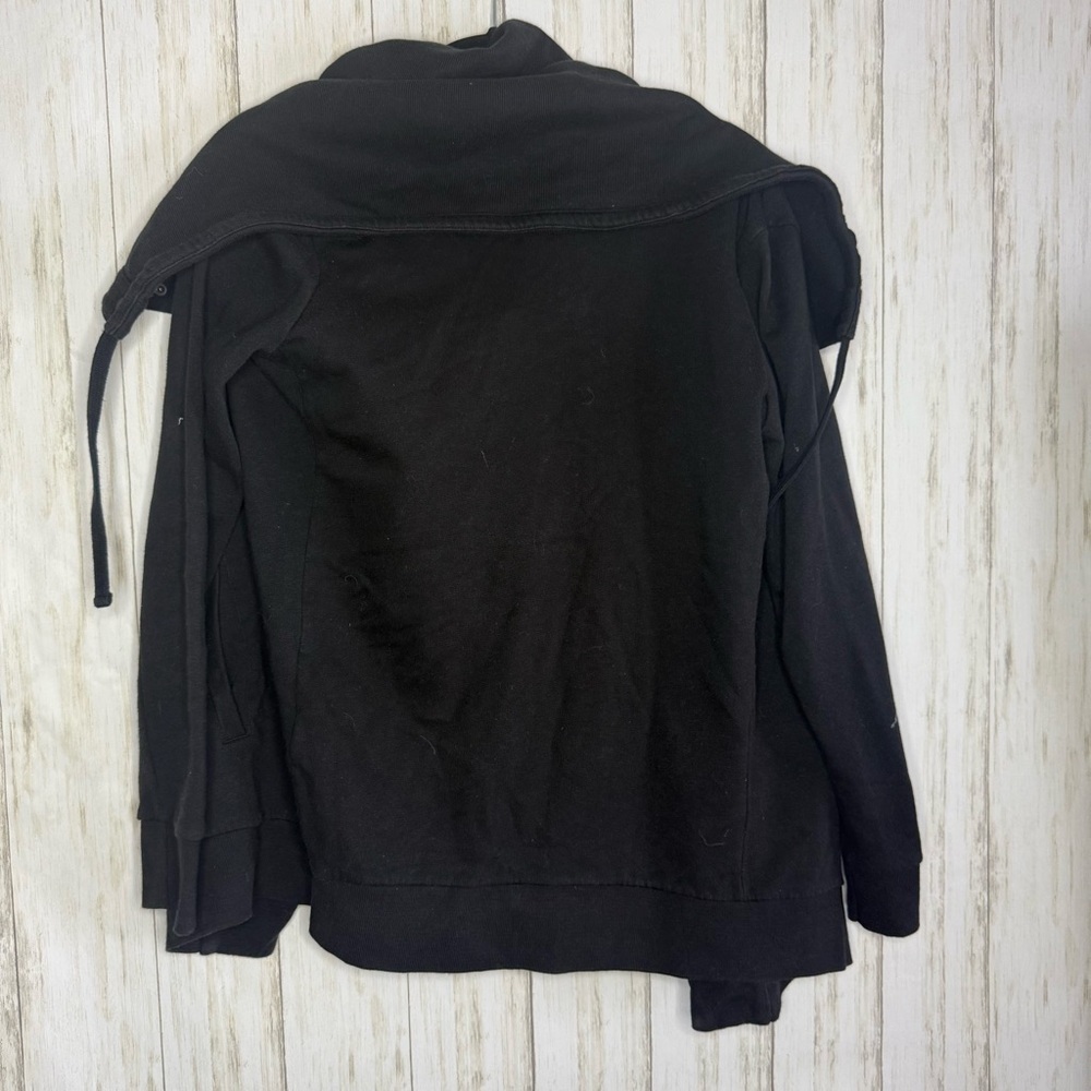 All Saints Black Sweatshirt with snaps - Picture 6 of 6